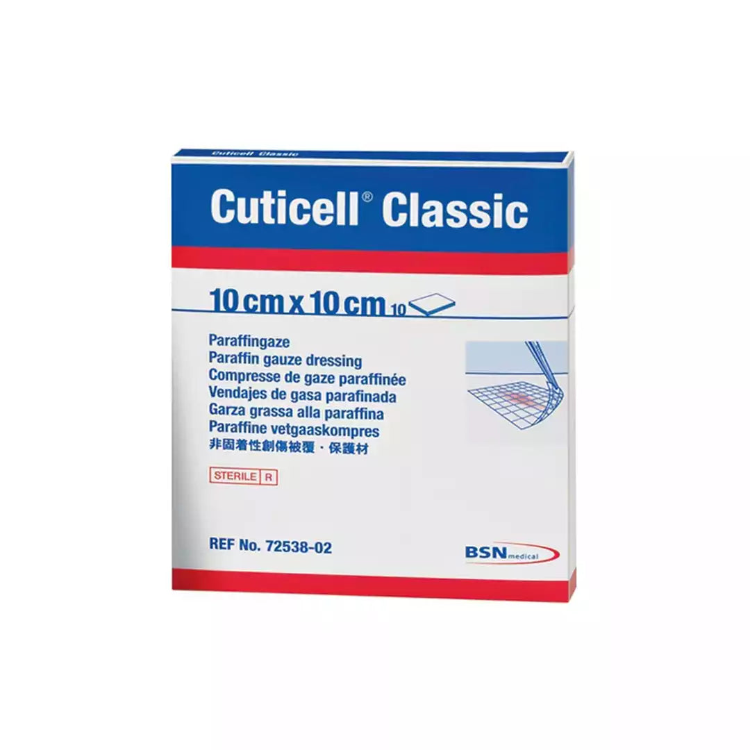 Cuticell Paraffin Gauze, 10x10
