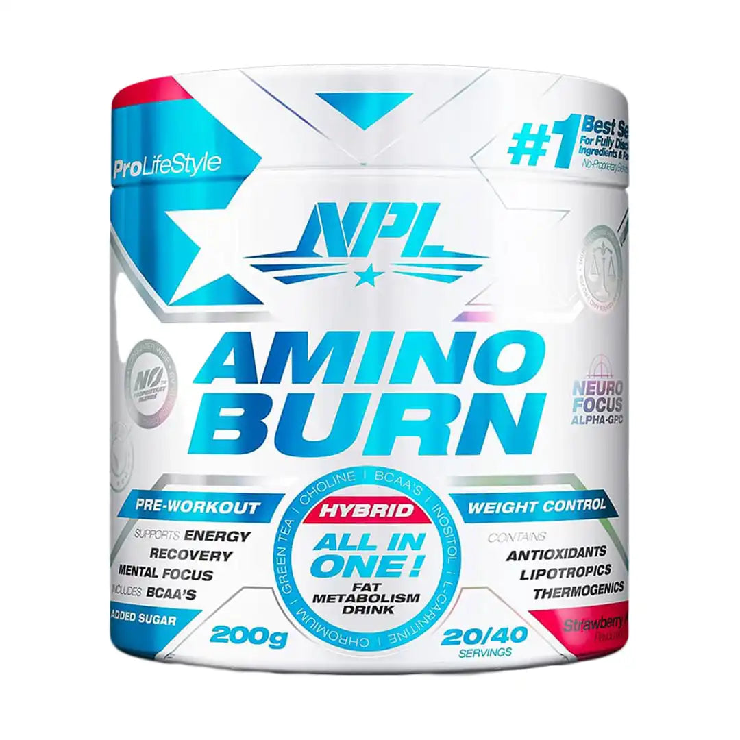 NPL Amino Burn Strawberry Kiwi, 200g