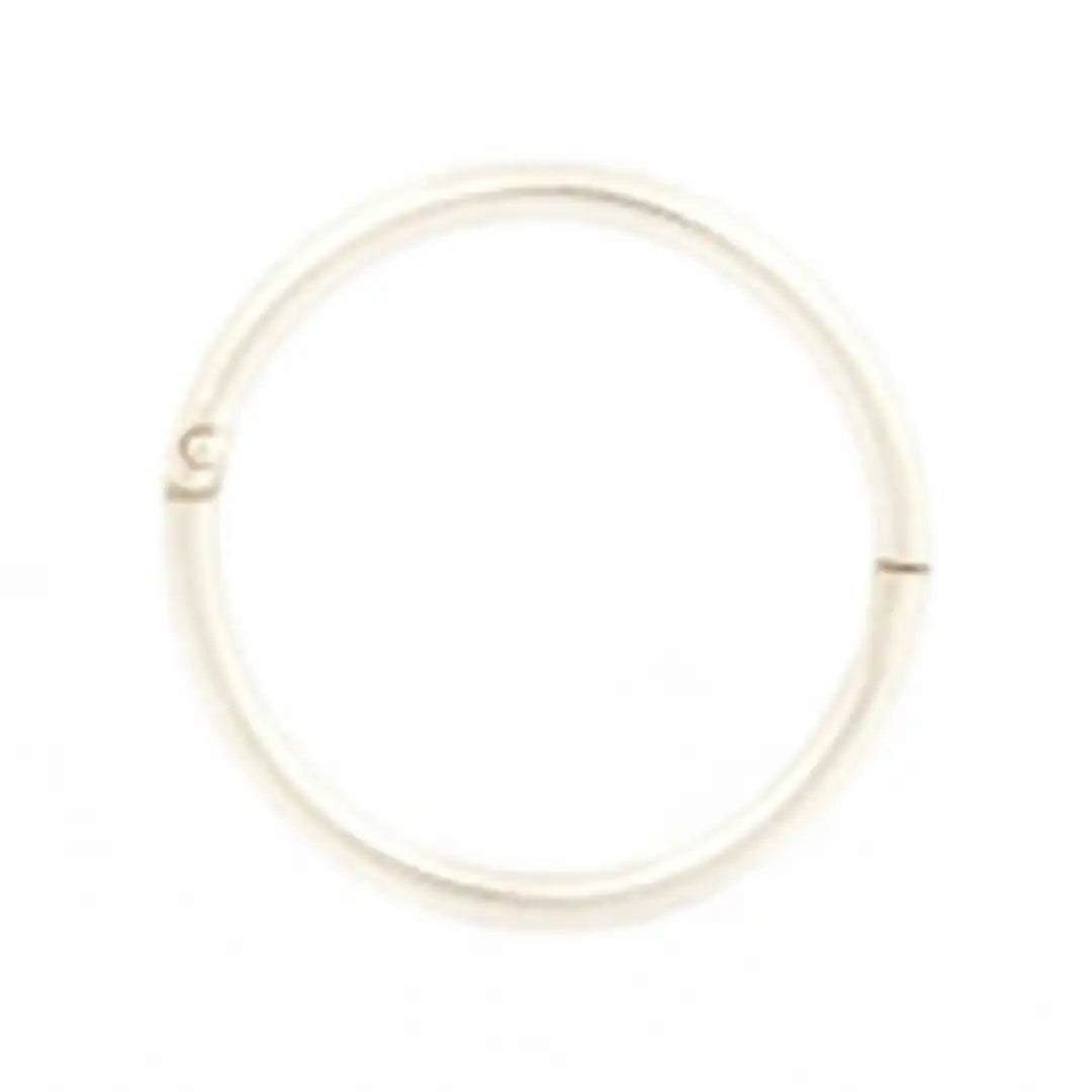 Studex Smooth Hinged Hoop Sterling Silver, 8mm