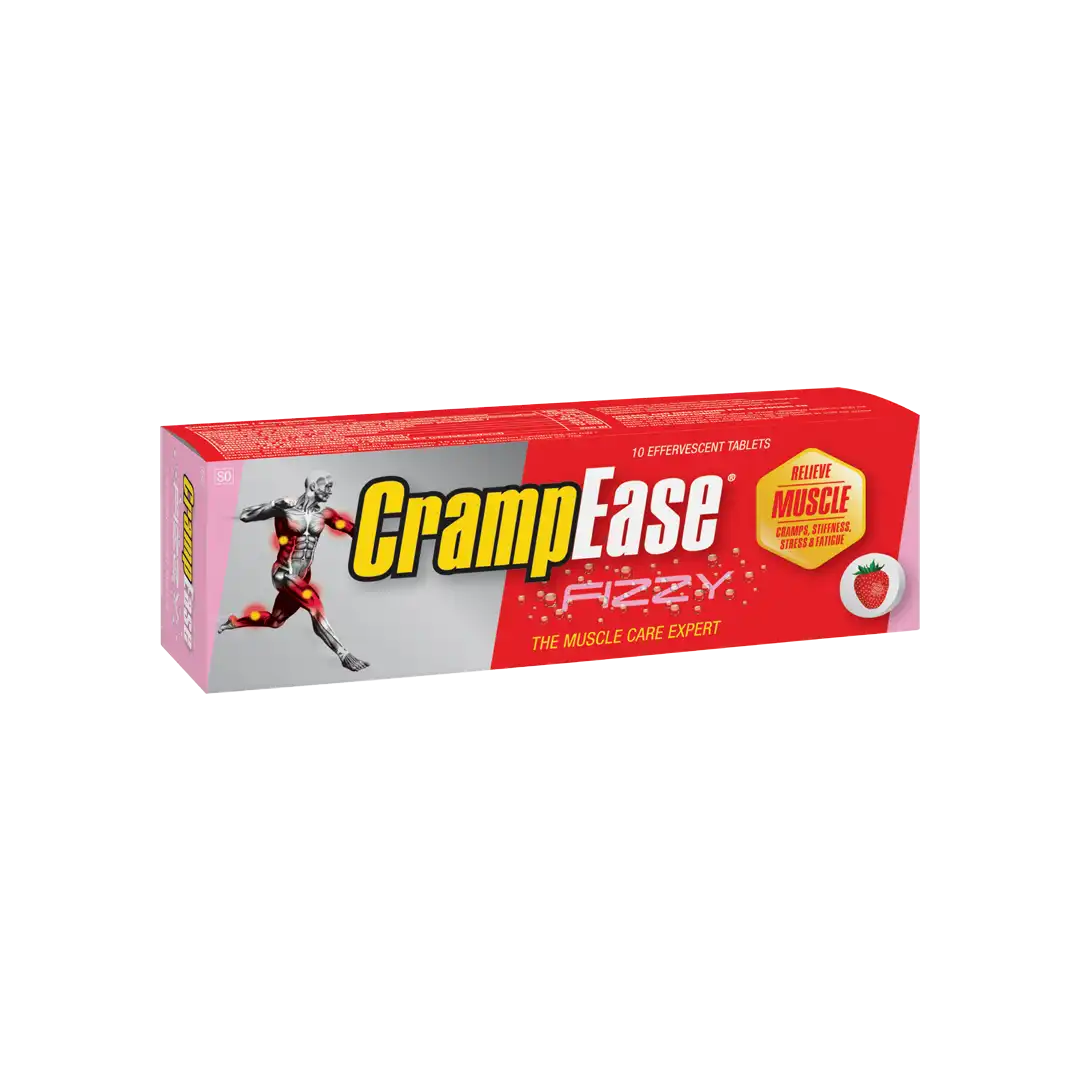 Crampease Fizzy Strawberry, 10's