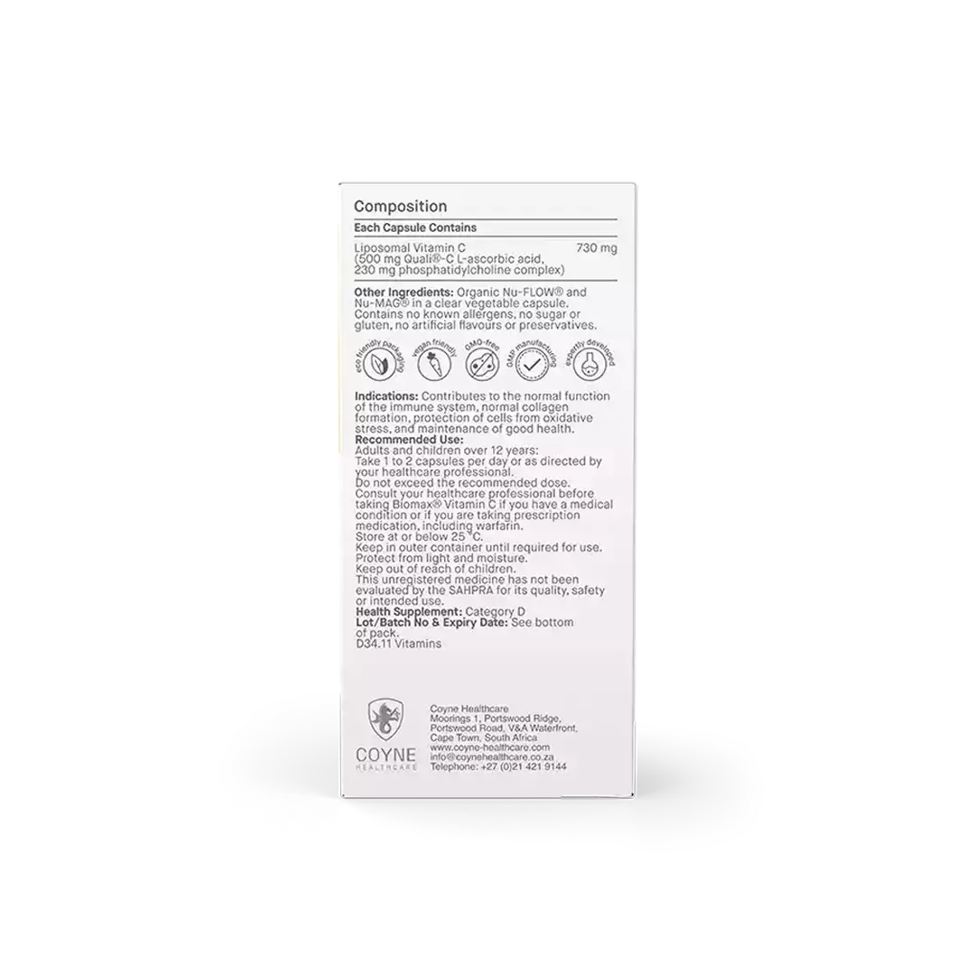 Coyne Healthcare Bio Liposomal Vitamin C Capsules, 30's