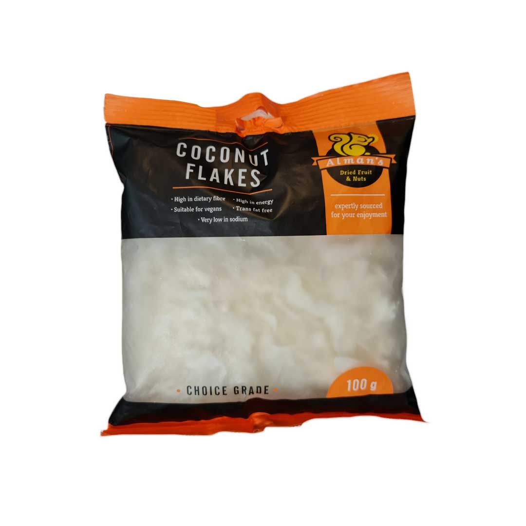Alman's Coconut Flakes, 100g