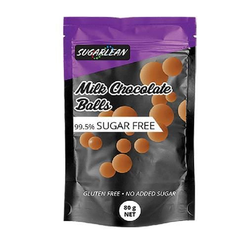 Sugarlean Health Sugarlean Milk Chocolate Ball, 80g 6009880922079 223698
