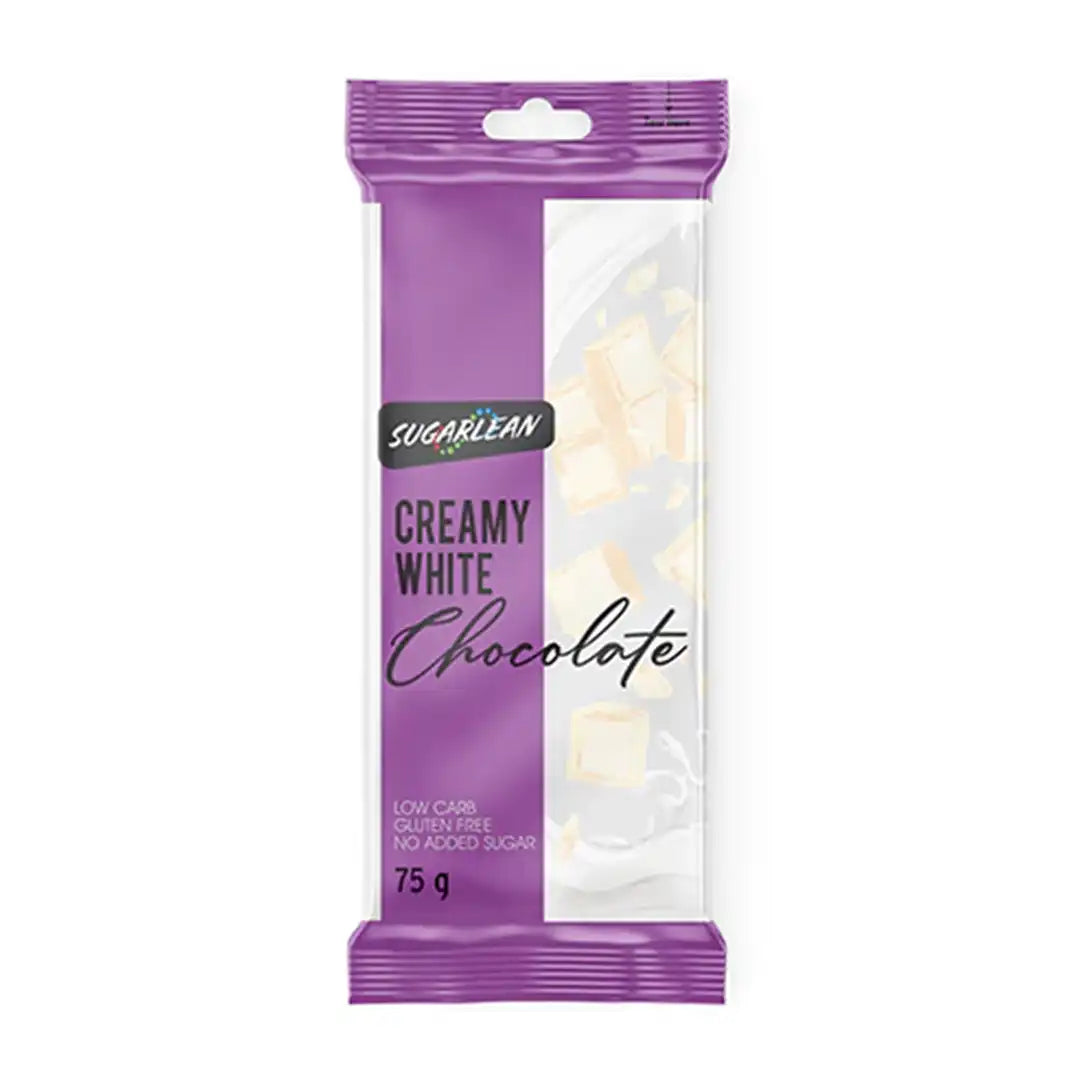 Sugarlean Creamy White Chocolate, 80g