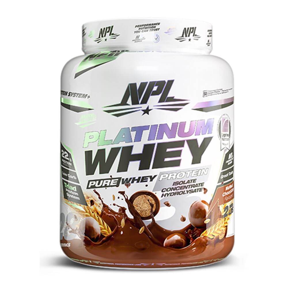 NPL Platinum Whey Pure Whey 908g, Assorted