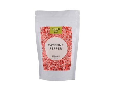 Good Life Health Goodlife Organic Cayenne Pepper, 200g 6009702592008 224665