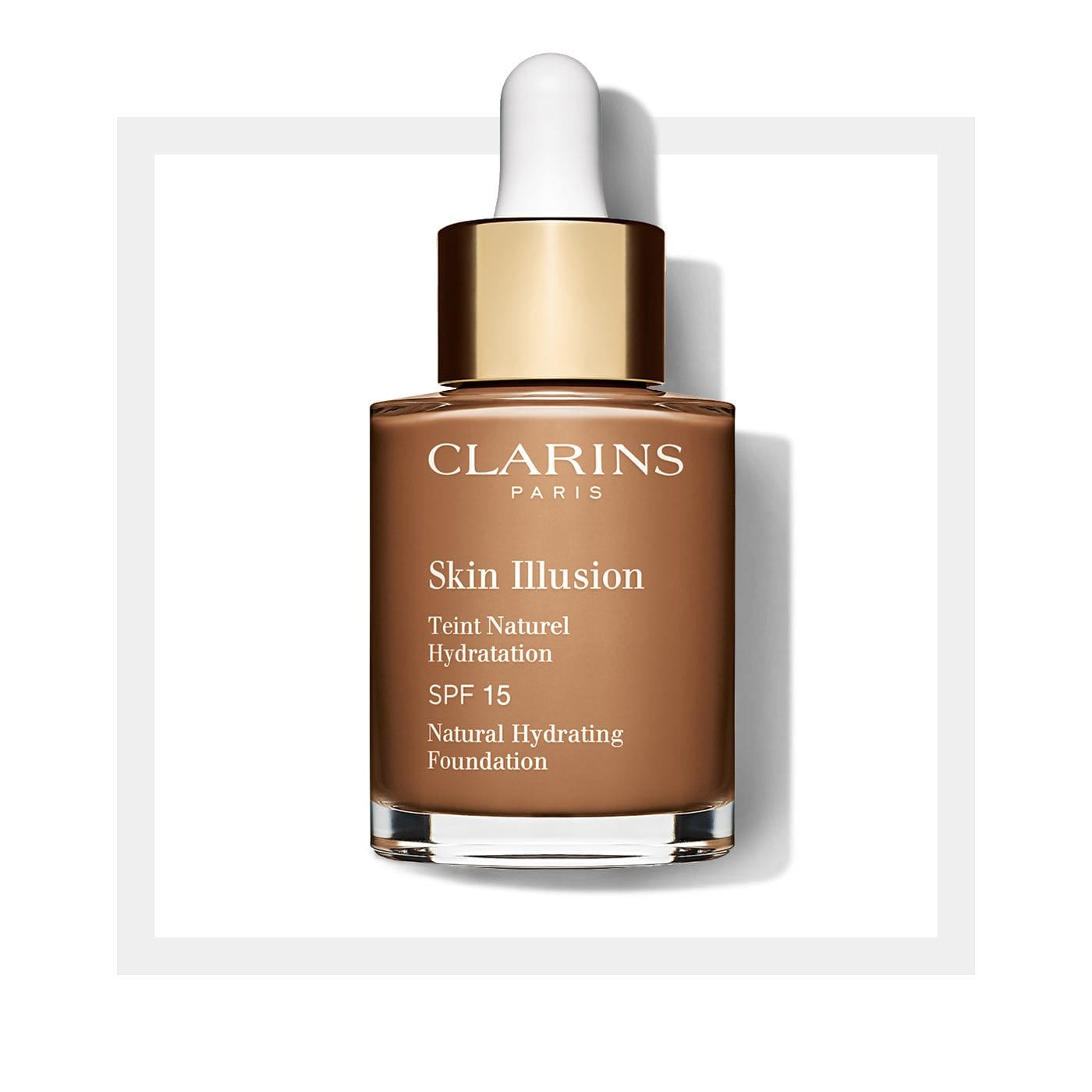 Clarins Beauty Clarins Skin Illusion Natural Hydrating Foundation 115 Cognac 3380810234442 224709