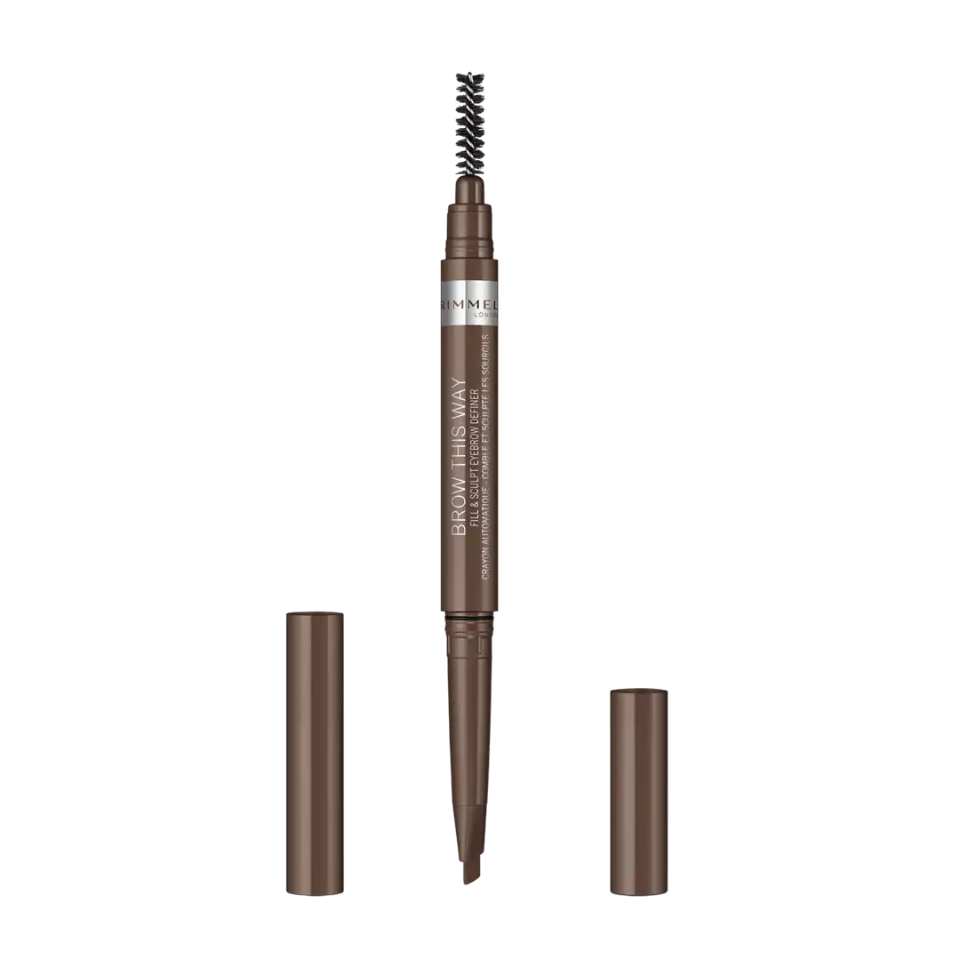 Rimmel Brow This Way 2-in-1 Filler & Fixer, Assorted