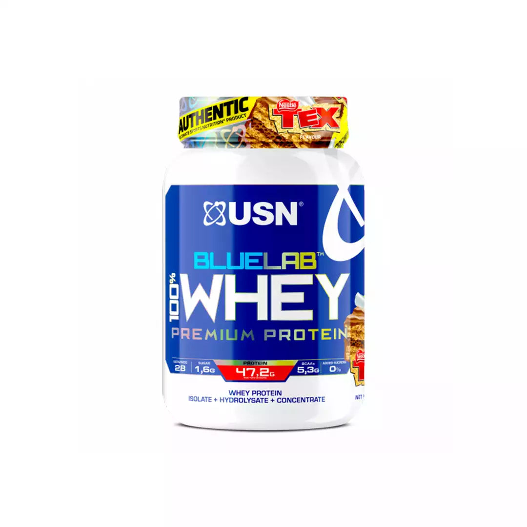 USN BlueLab 100% Whey Premium Protein Assorted, 908g