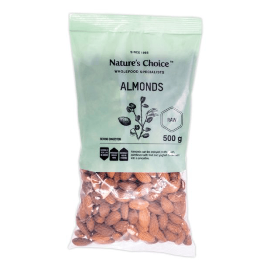 Nature's Choice Almonds, 500g