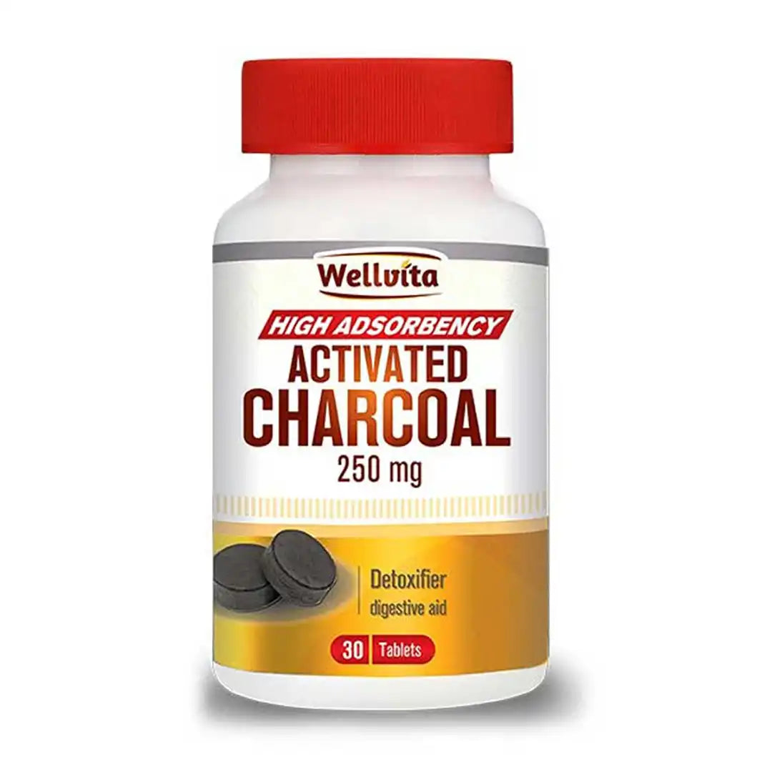 Wellvita Activated Charcoal, 30's
