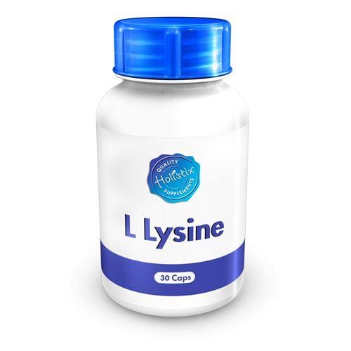 Holistix Vitamins Holistix L Lysine 500Mg Caps, 30's 6009634871554 226611