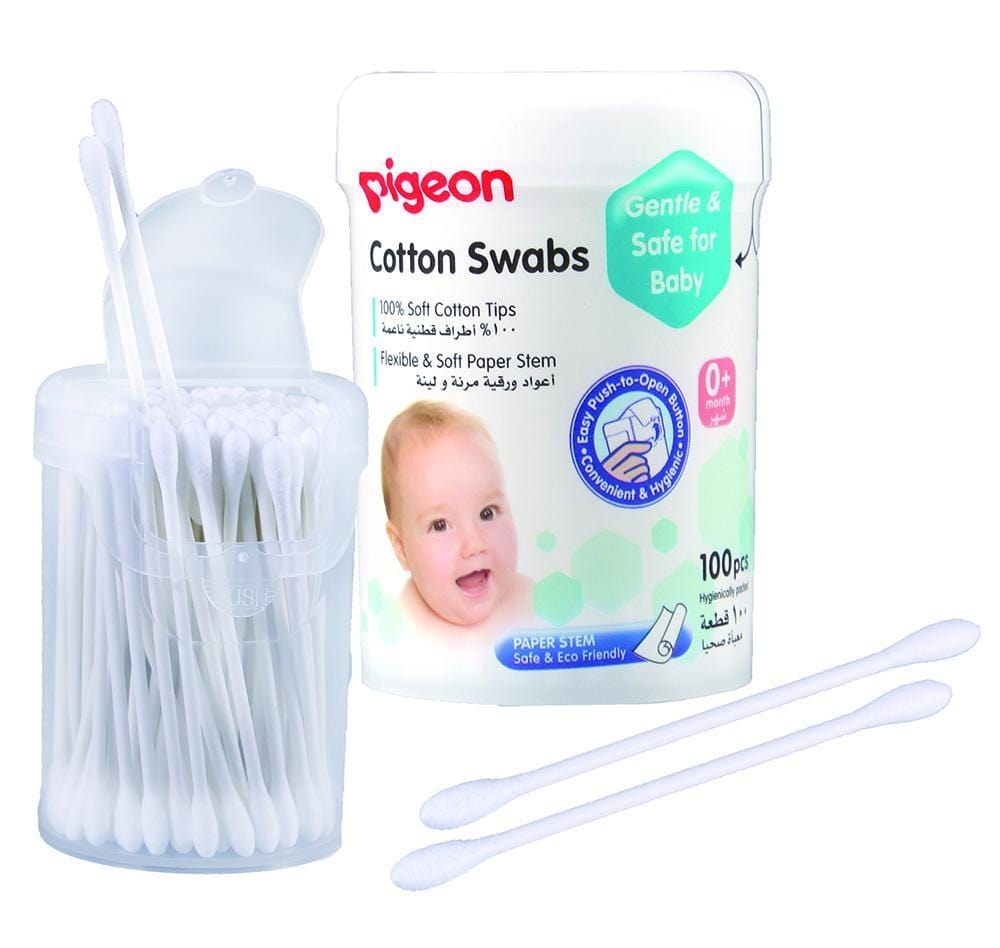 Mopani Pharmacy Baby Pigeon Cotton Buds, 100's 4902508108720 227454