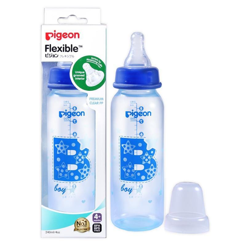 Mopani Pharmacy Baby Pigeon Flex Bottle Std Neck Blue 240Ml 4902508268134 227455