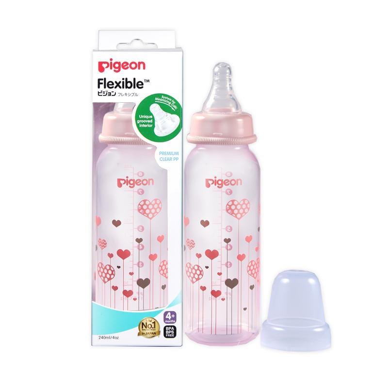Mopani Pharmacy Baby Pigeon Flex Bottle S/Neck Hearts 240Ml 4902508268202 227458