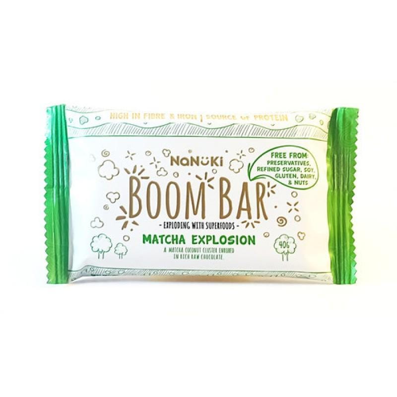 Nanuki Health Nanuki Boom Bar 60g Matcha Explosion 606110259637 228801