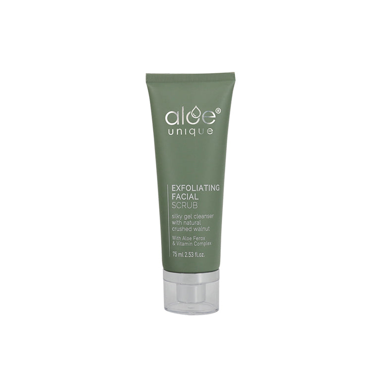 Aloe Unique Exfoliating Facial Scrub, 75ml