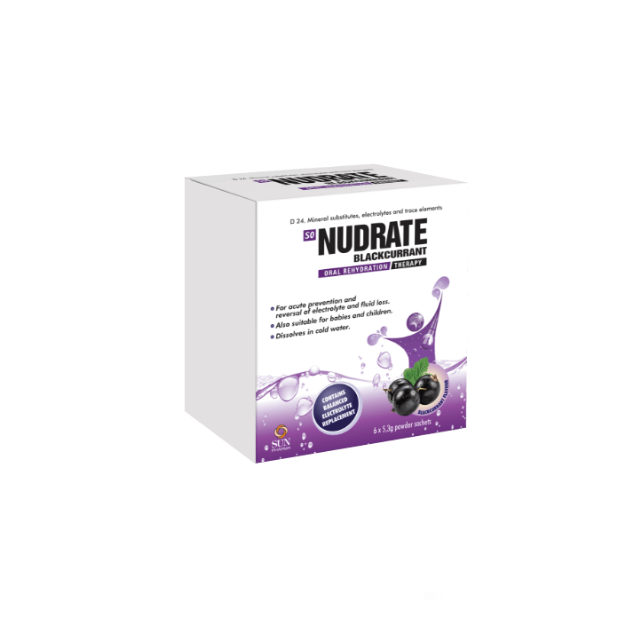 Mopani Pharmacy Vitamins Nudrate Blackcurrant 5,3g Sachets, 6's 6008288004448 229236