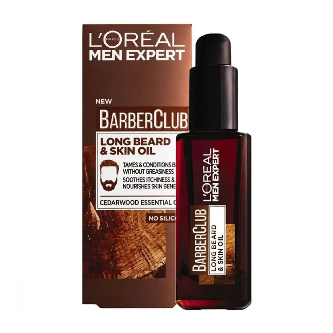 L'Oréal Men Expert Barber Club Long Beard & Skin Oil, 30ml