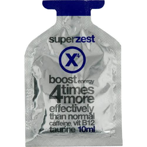 Superzest x4 Tonic Sachet, 10ml