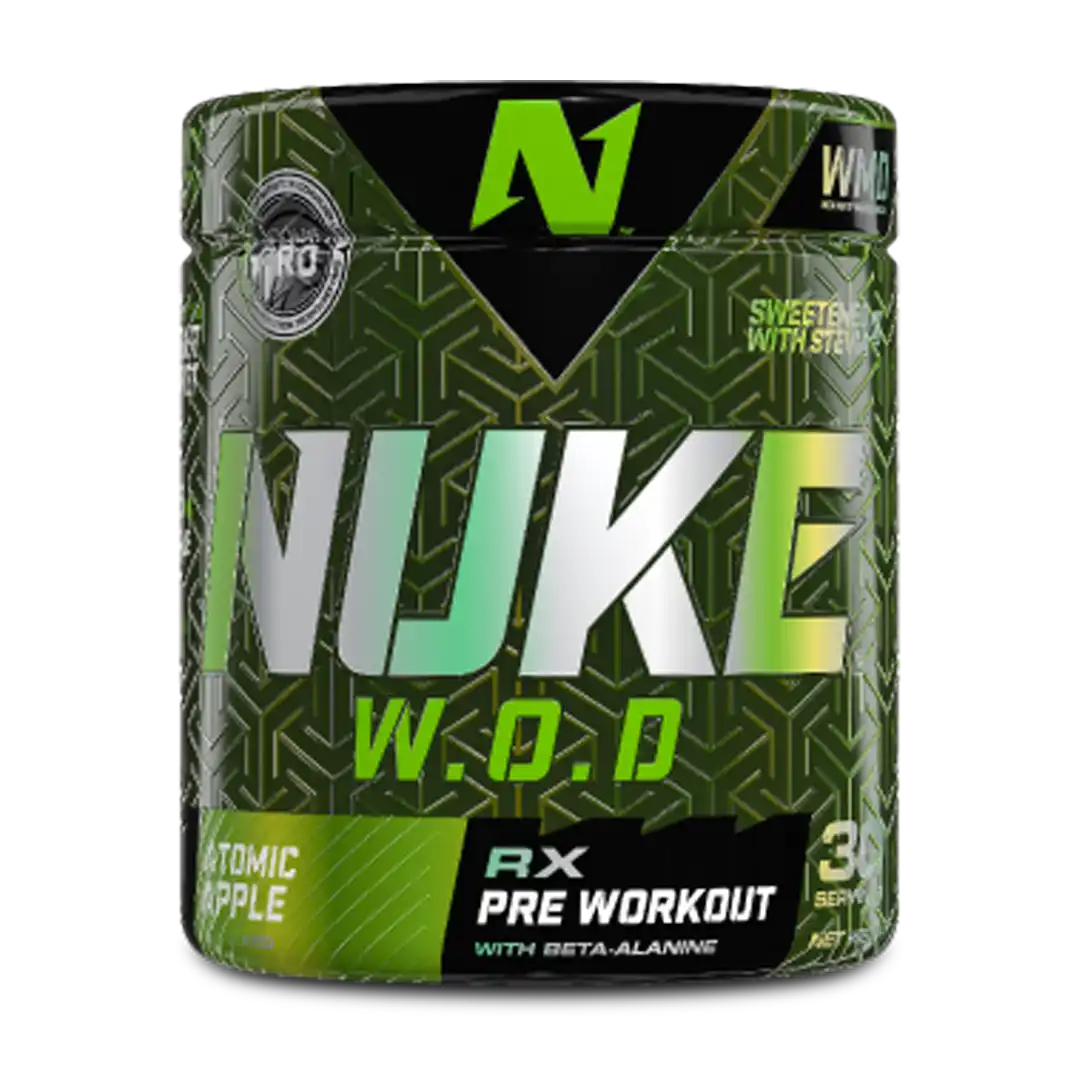 Nutritech Nuke W.O.D Atomic Pre-Workout, 210g Apple