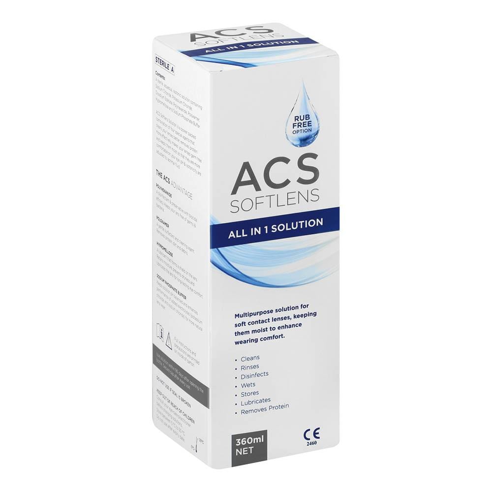 ACS Health Acs Softlens All In 1 Solutions, 360ml 6009826650226 231190