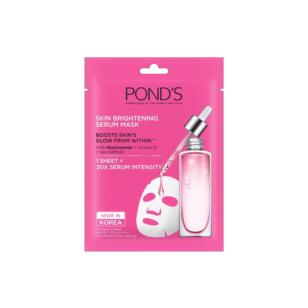 Ponds Skin Brightening Serum Mask, 21ml