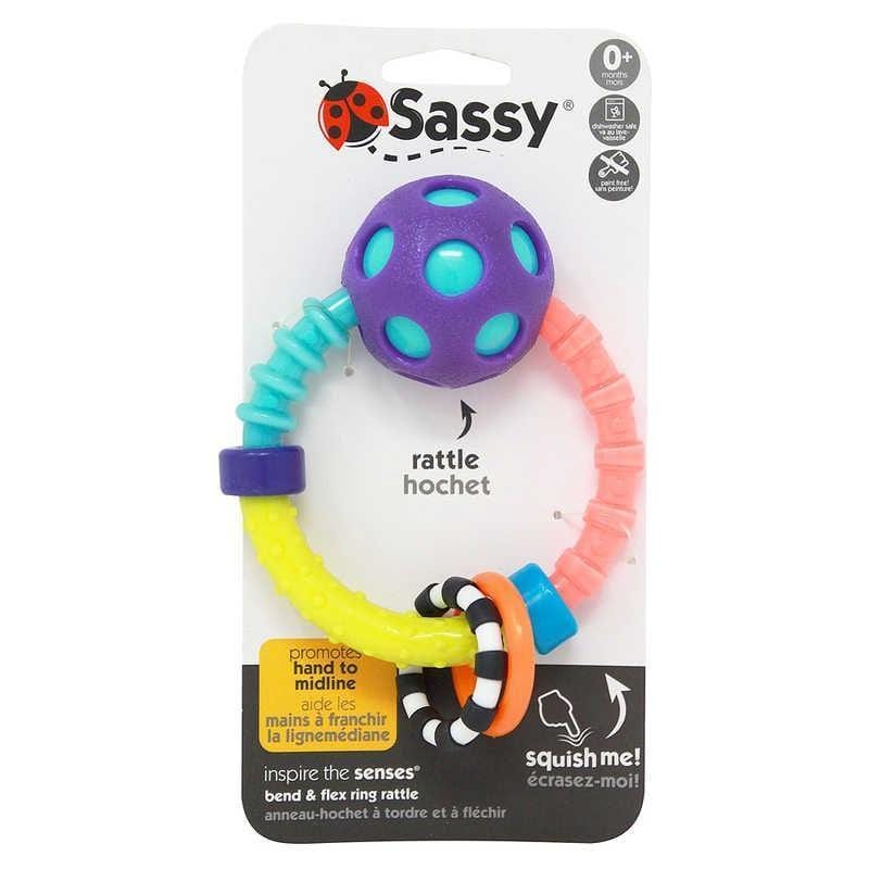 Munchkin Baby Munchkin Sassy Bend and Flex Ring Rattle 37977807882 231829