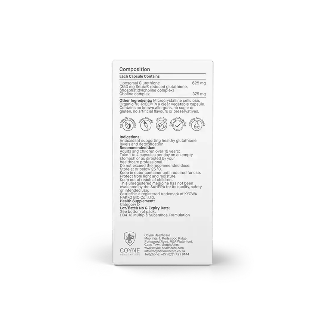 Coyne Healthcare Biomax Glutathione 250mg Capsules, 30's