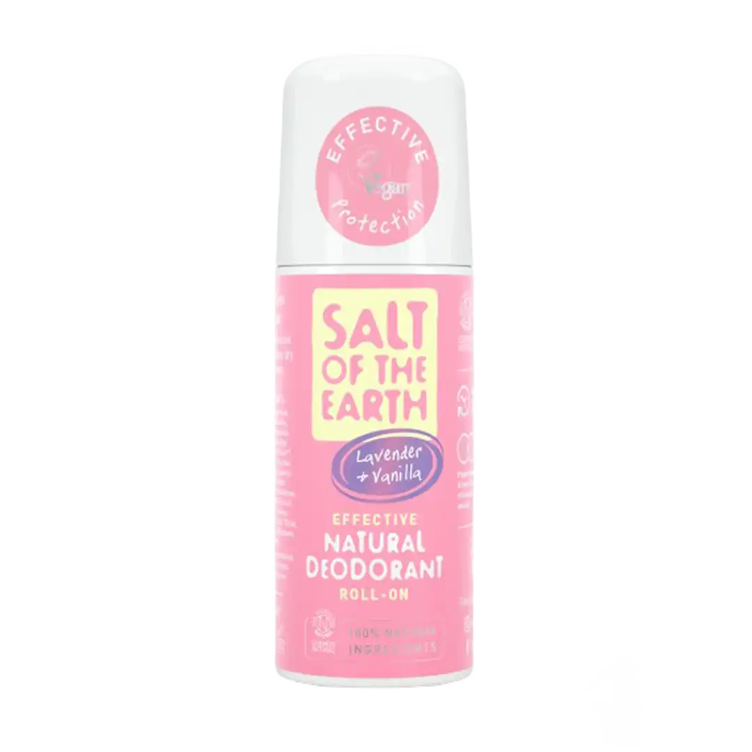 Salt Of The Earth Natural Roll-On 75ml, Lavender & Vanilla
