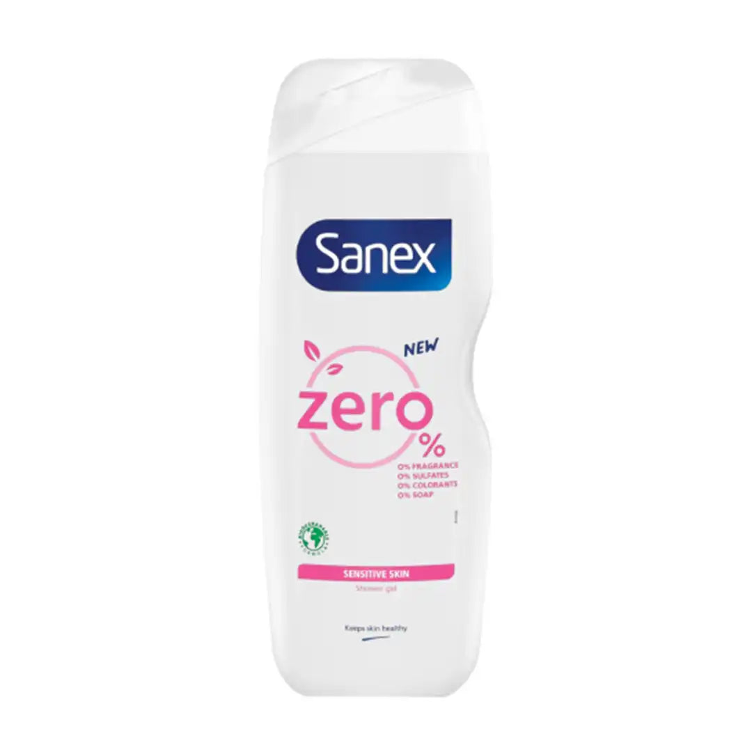 Sanex Zero % Sensitive Skin Shower Gel, 750ml