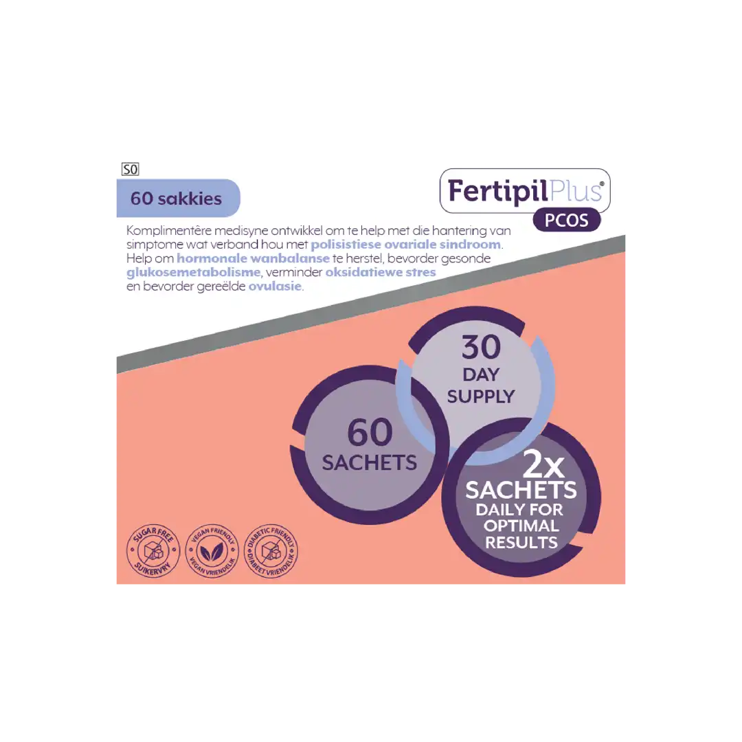 Fertipil Plus PCOS Sachets, 60's