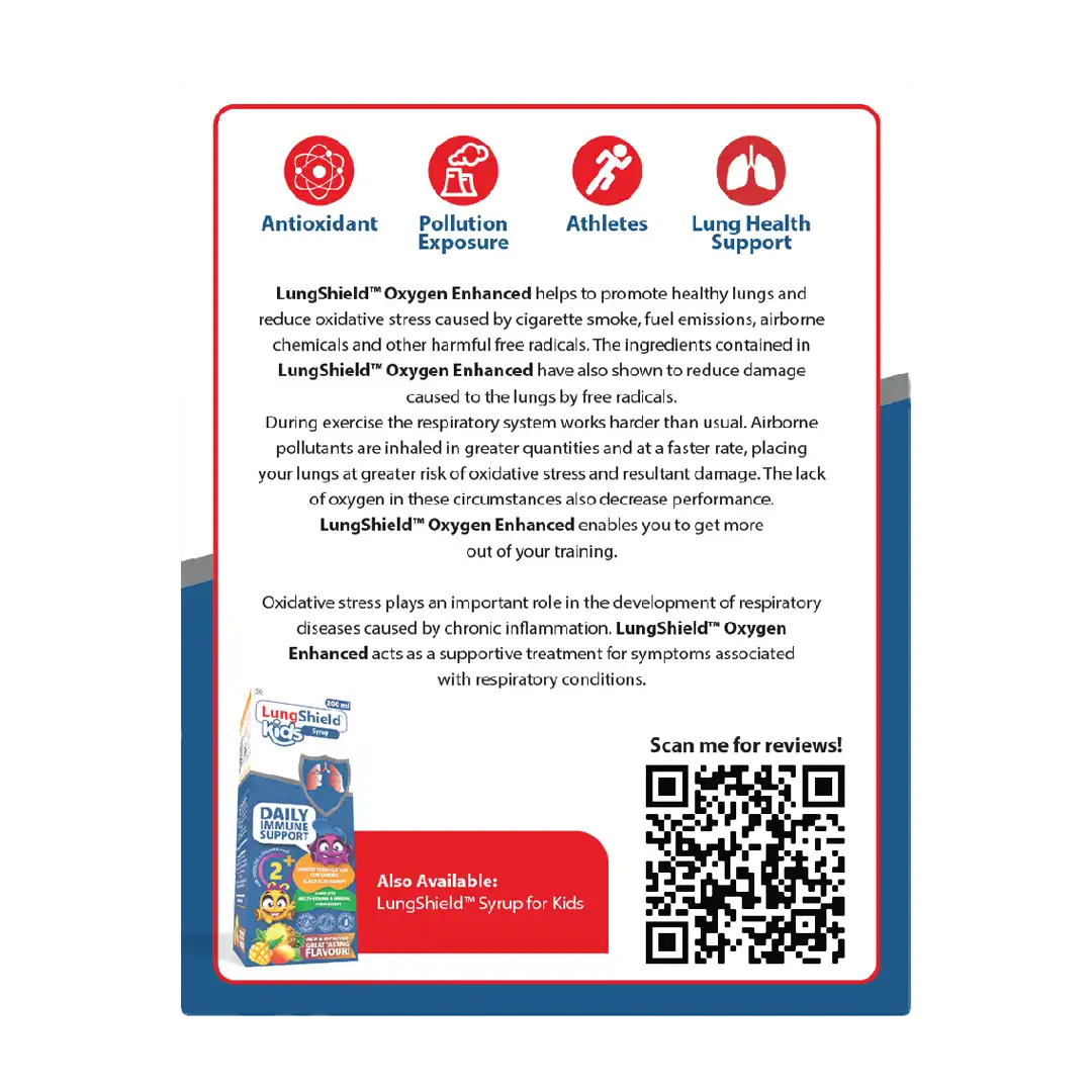 Lungshield Oxygen Enhancing Capsules, 30's