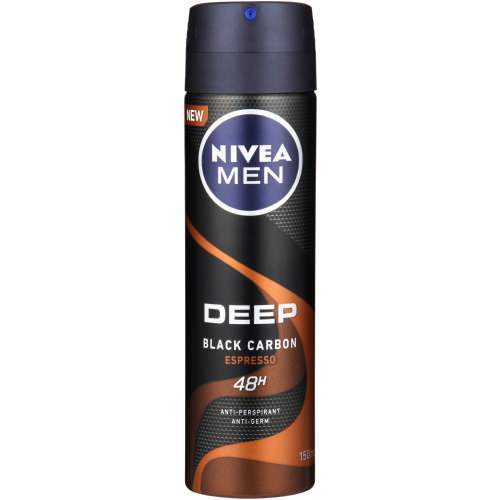 Nivea Toiletries Nivea Men Deep Espresso Deodorant, 150ml 6001051003754 233091