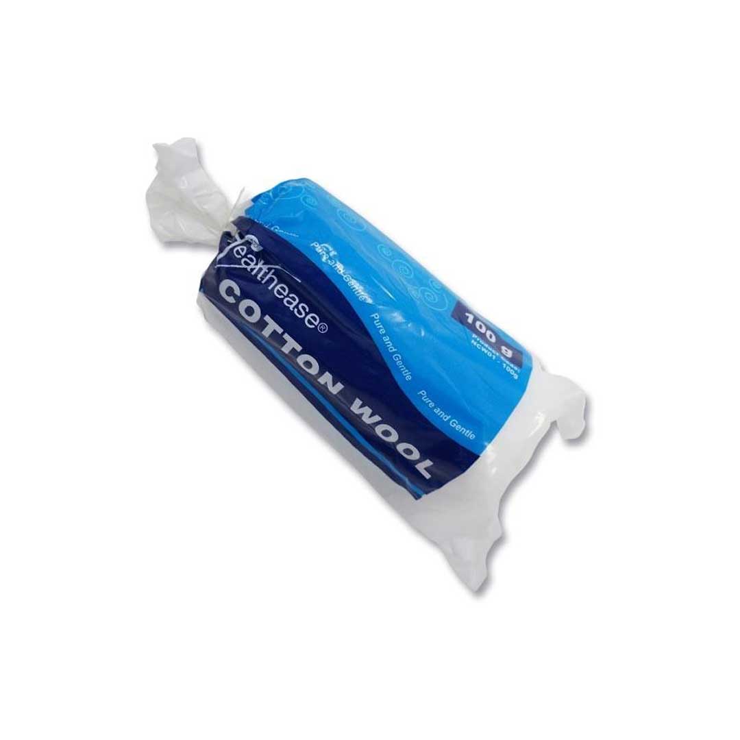 Healthease Cotton Wool Roll, 100g