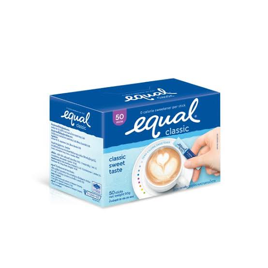 Equal Sweetener Powder Sachets, 50's