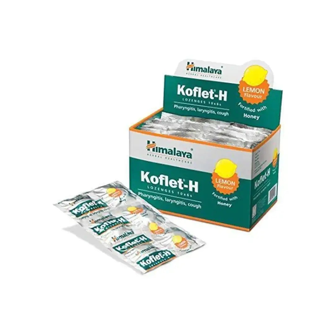 Himalaya Koflet Lozenges Lemon, 12's