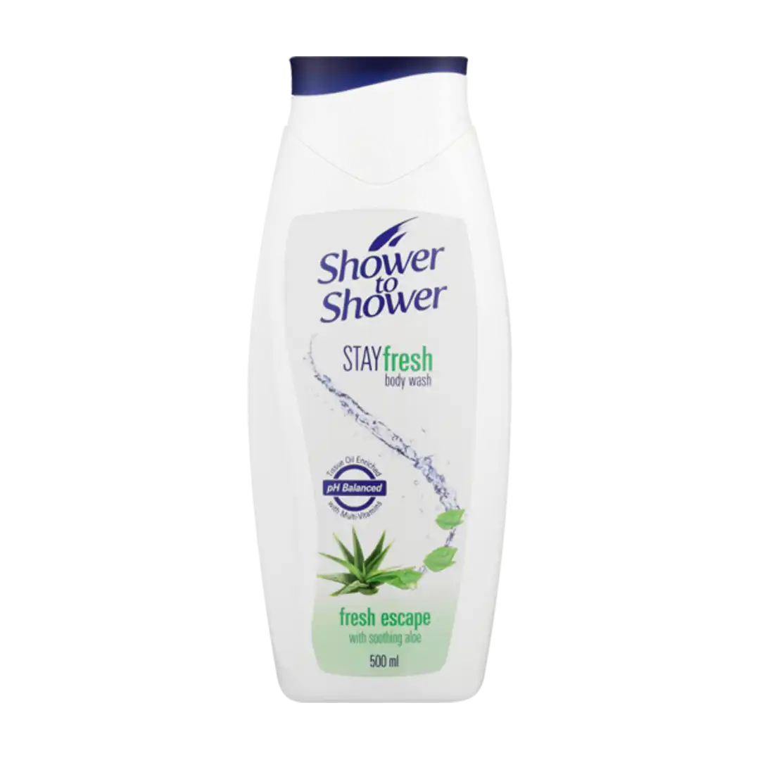 Shower To Shower Stay Fresh Fresh Escape Body Wash, 500ml