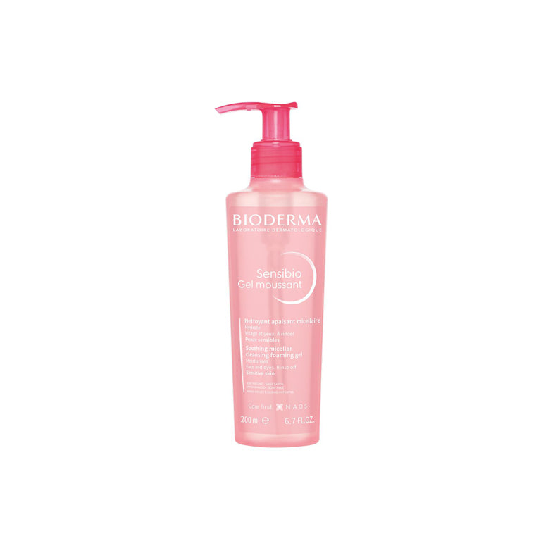 Bioderma Sensibio Gel Moussant Pump Bottle, 200ml