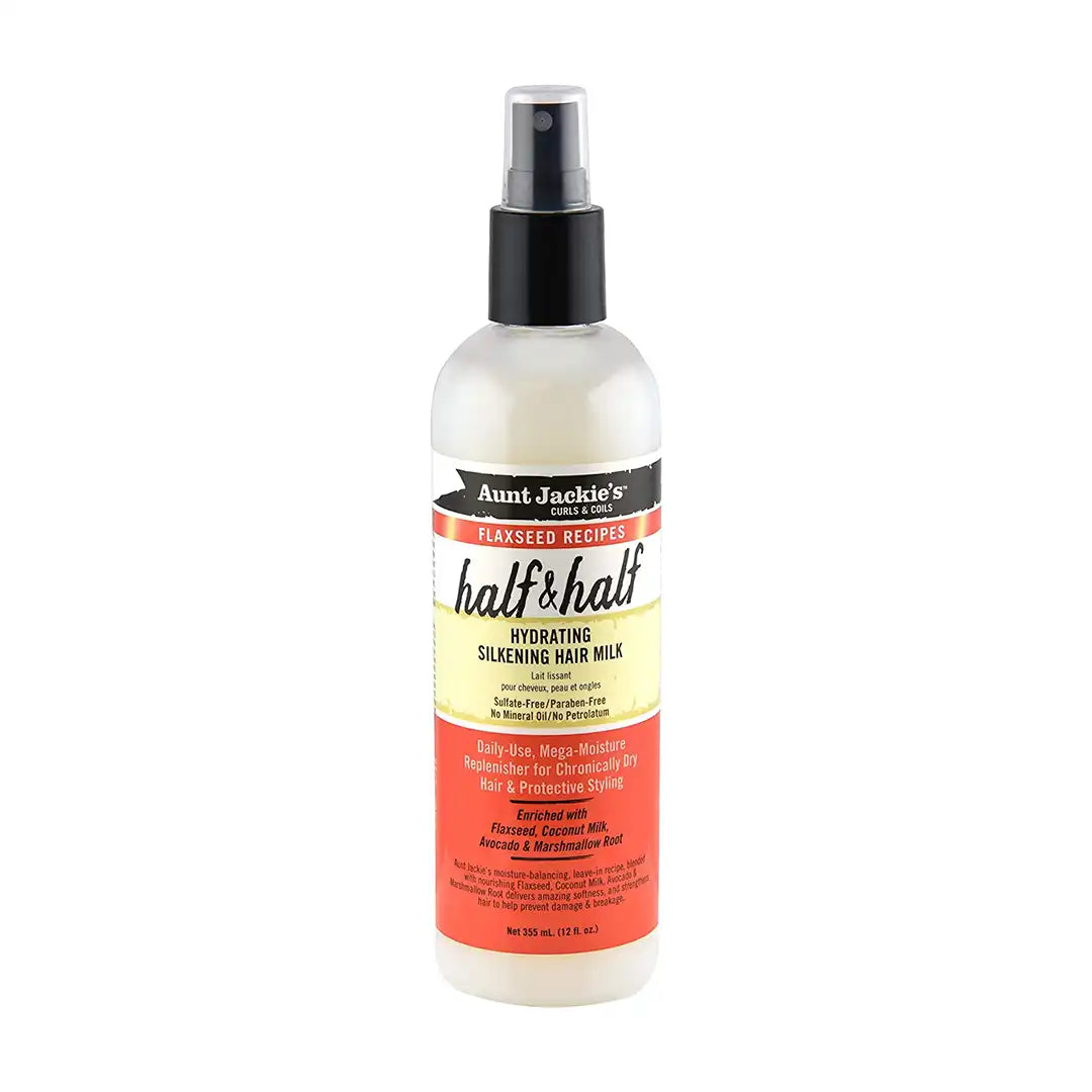 Aunt Jackie's Half & Hydrating Silkening Hair Milk, 355ml