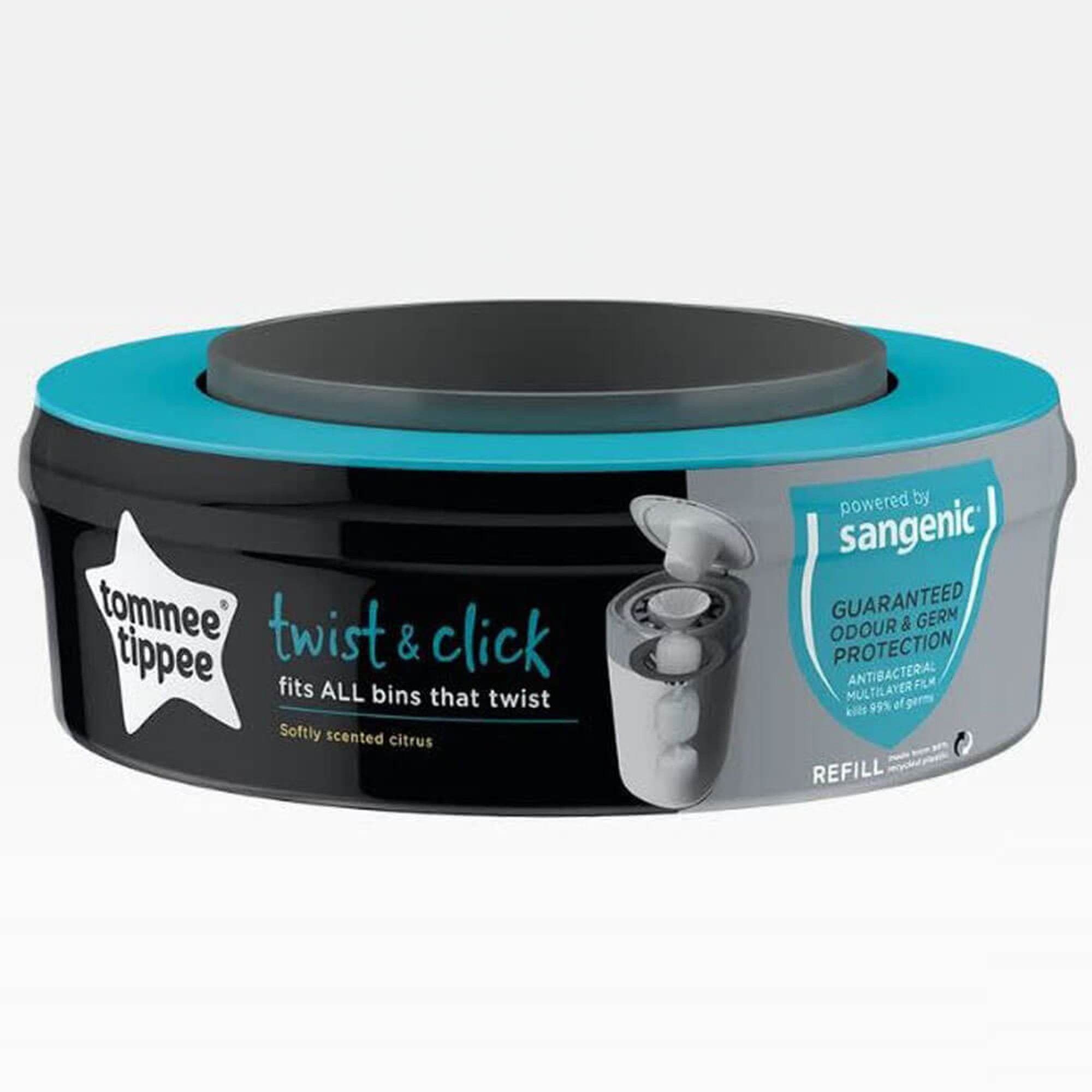 Tommee Tippee Baby Tommee Tippee Sangenic Twist & Click Cassette, 1 5010415510068 236106