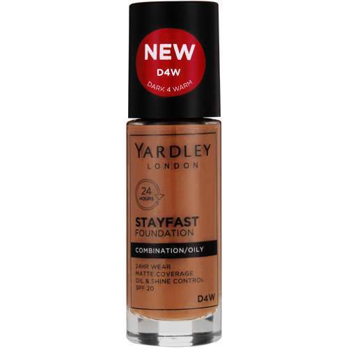 Yardley Beauty Yardley Stayfast Foundation Comb Oily, D4W 6001567768659 236898