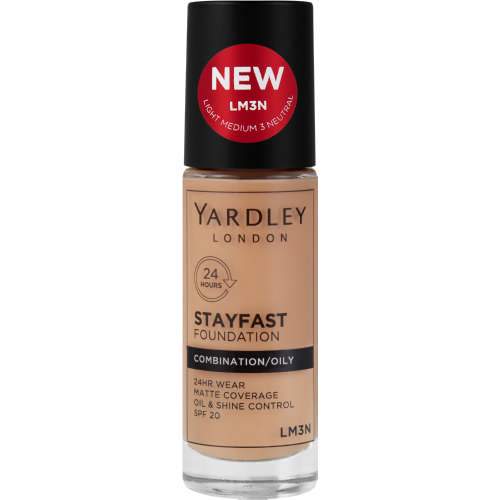 Yardley Beauty Yardley Stayfast Foundation Comb Oily, LM3N 6001567758131 236913