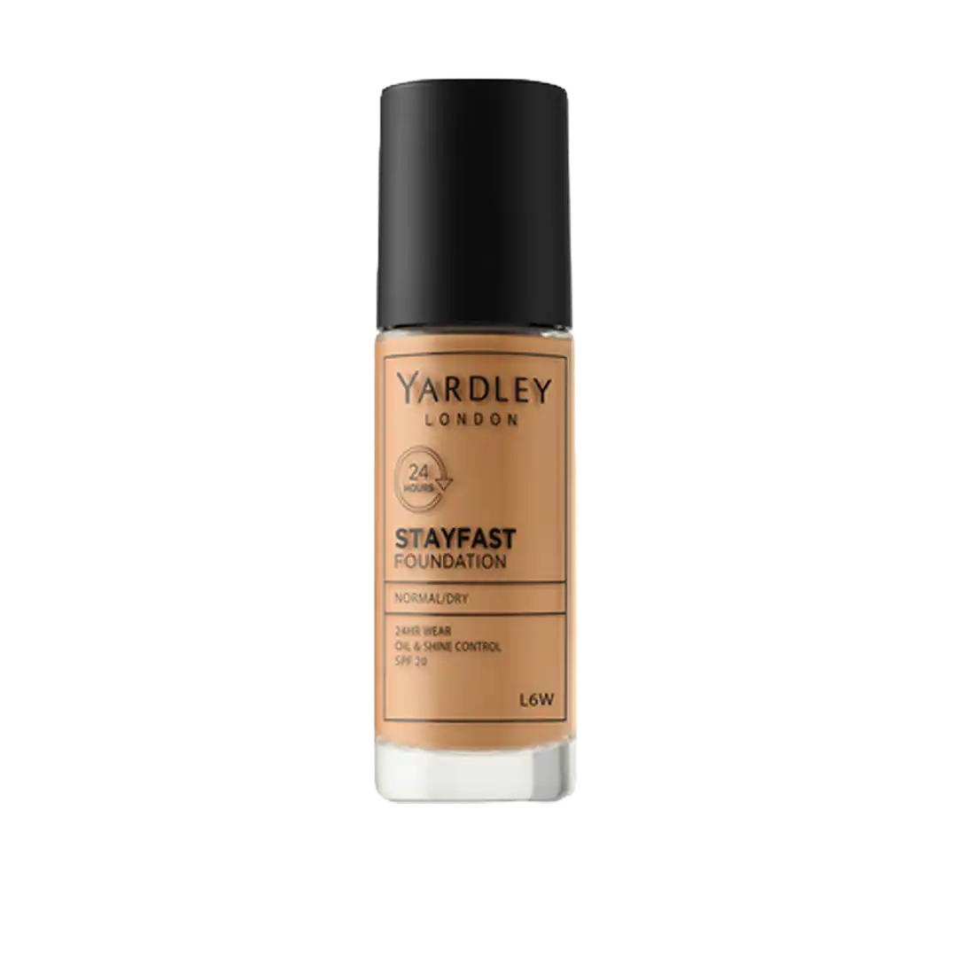 Yardley Stayfast Foundation Normal/Dry Skin with SPF20, Assorted
