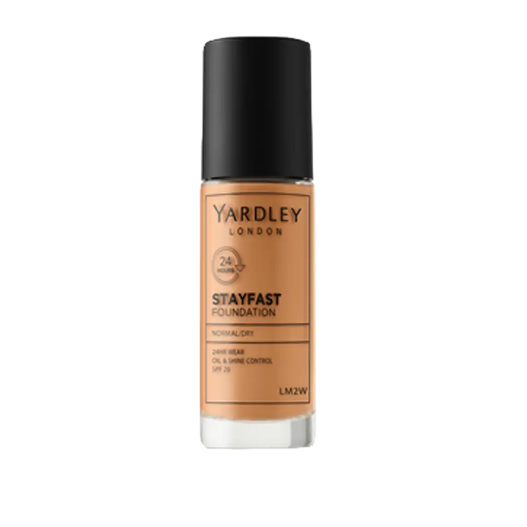Yardley Stayfast Foundation Normal/Dry Skin with SPF20, Assorted