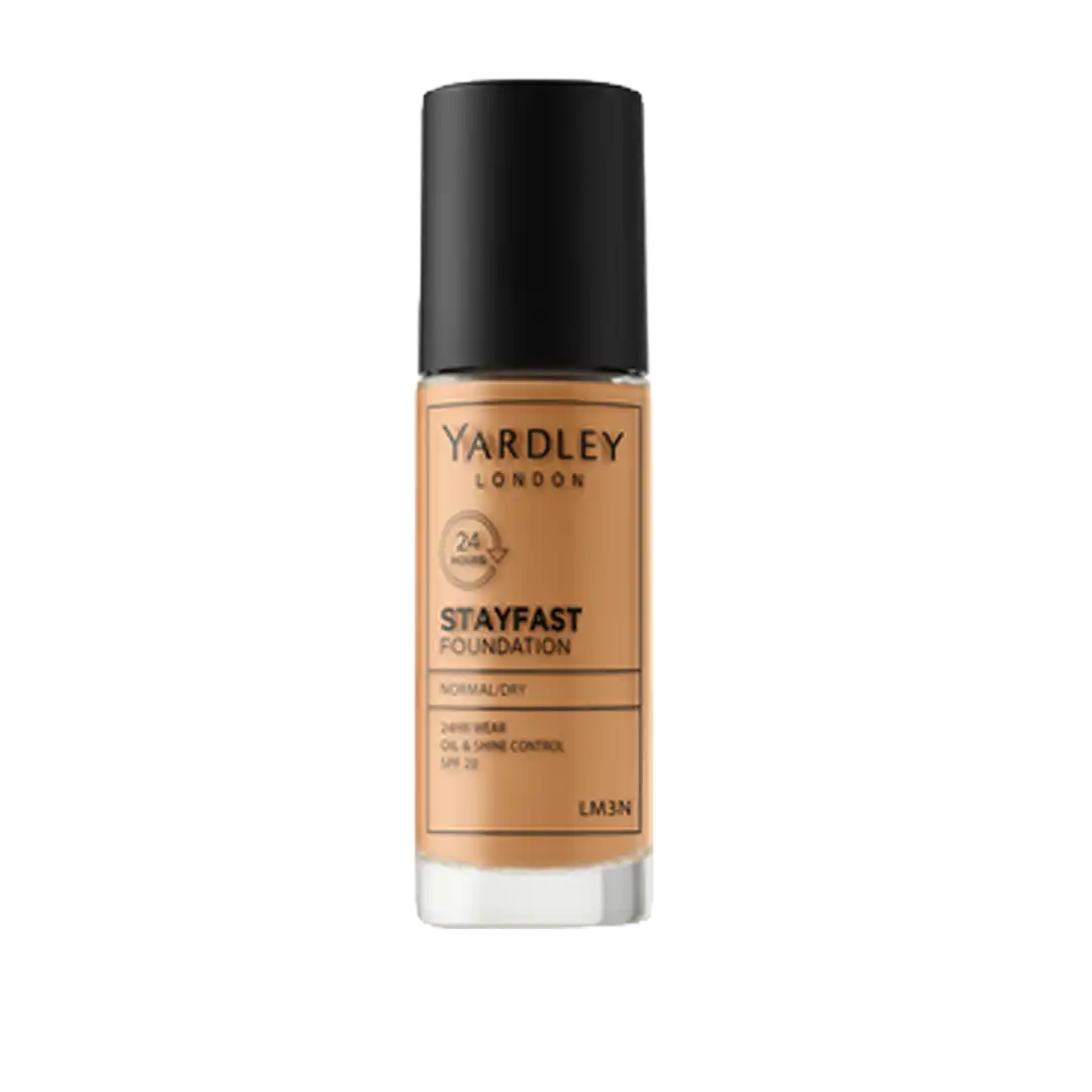 Yardley Stayfast Foundation Normal/Dry Skin with SPF20, Assorted
