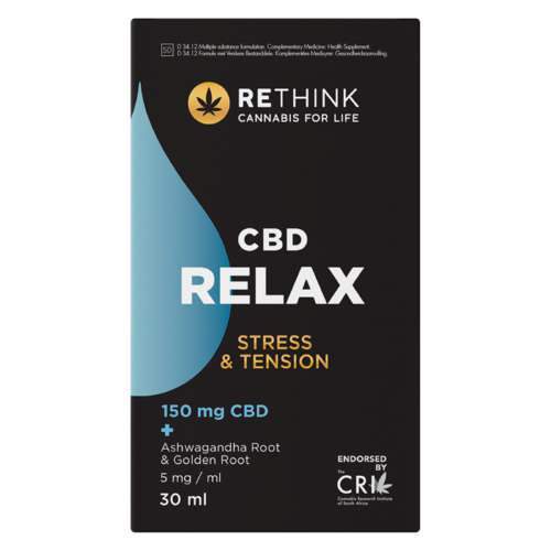 Rethink Vitamins Rethink CBD Relax Oil 150mg, 30ml 6009881132064 237197