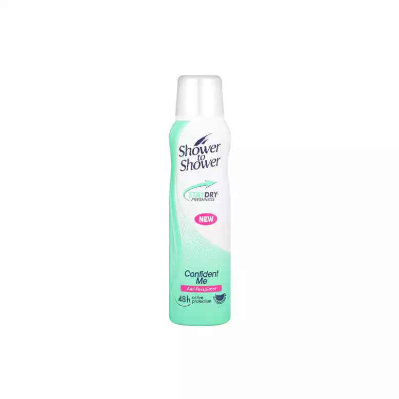 Shower To Shower Deodorant Confident Me, 150ml