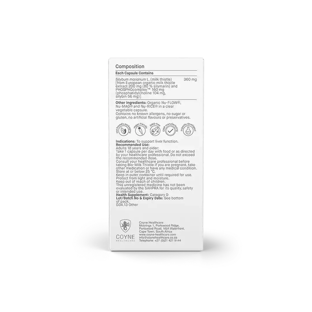 Coyne Healthcare Bio-Milk Thistle Capsules, 30's