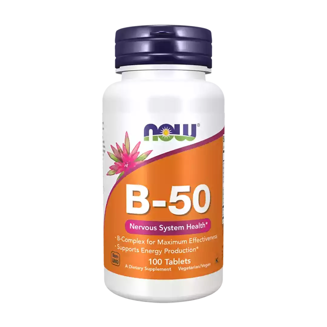 NOW Foods B-50 Capsules, 100's